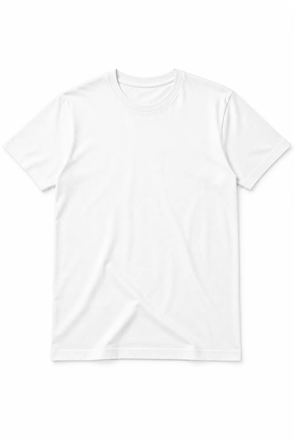 Essential Blank Tee — White